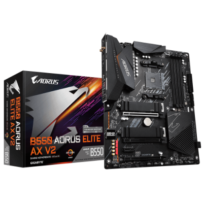 Gigabyte B550 AORUS ELITE AX V2 placa base AMD B550 Zocalo AM4 ATX