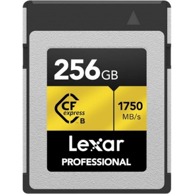 LEXAR 256GB PROFESSIONAL CFEXPRESS 40 TYPE B CARD UP TO 3700MB S READ 3400MB S WRITE VPG 400