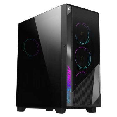 GIGABYTE GB AC500G ST carcasa de ordenador Midi Tower Negro