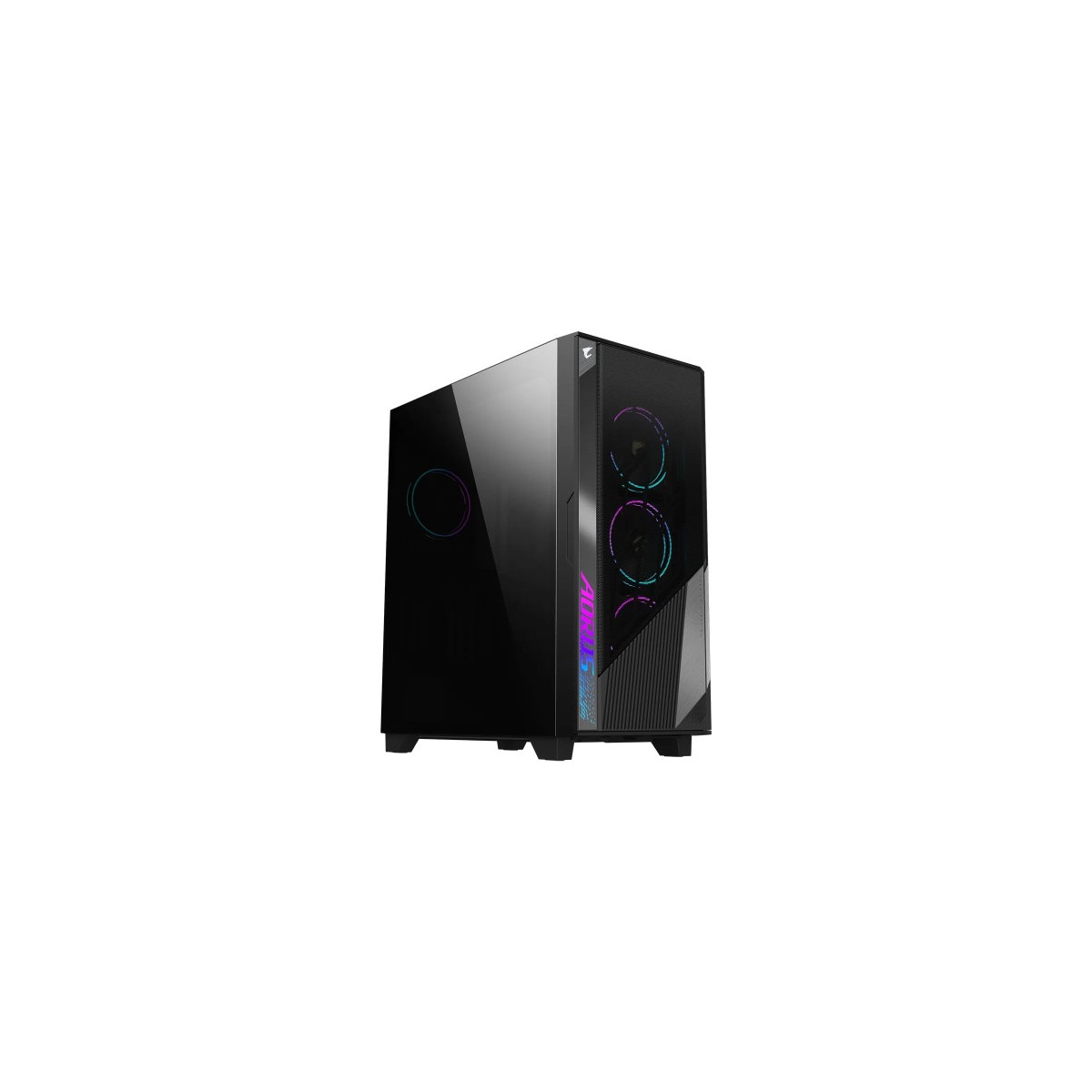 GIGABYTE GB AC500G ST carcasa de ordenador Midi Tower Negro