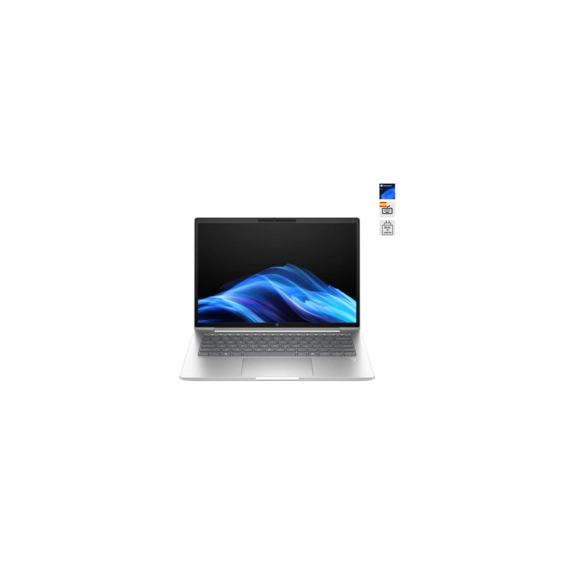 HP ProBook 4 G1iR Wolf Pro Security Edition Intel Core 5 120U Portatil 356 cm 14 WUXGA 16 GB DDR5 SDRAM 512 GB SSD Wi Fi 6E 802