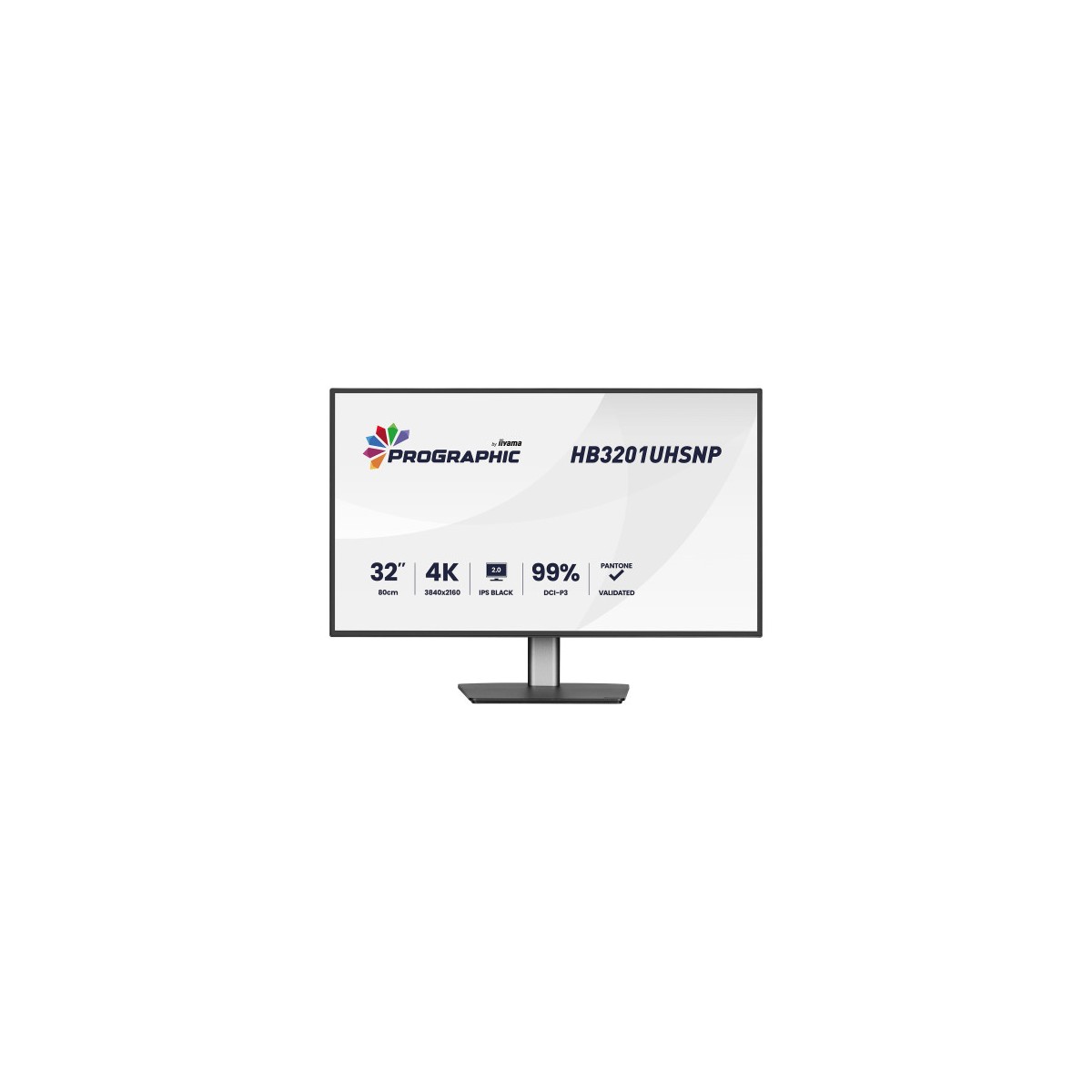 MONITOR IIYAMA 315 PULGADAS 80 CM IPS PANEL TECHNOLOGY LED 3840X2160 60HZ