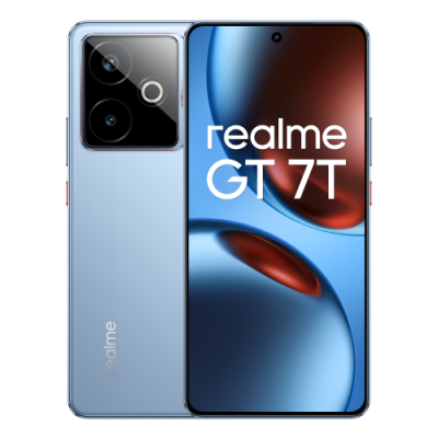 realme GT 7T 173 cm 68 SIM doble Android 15 5G USB Tipo C 12 GB 256 GB 7000 mAh Azul