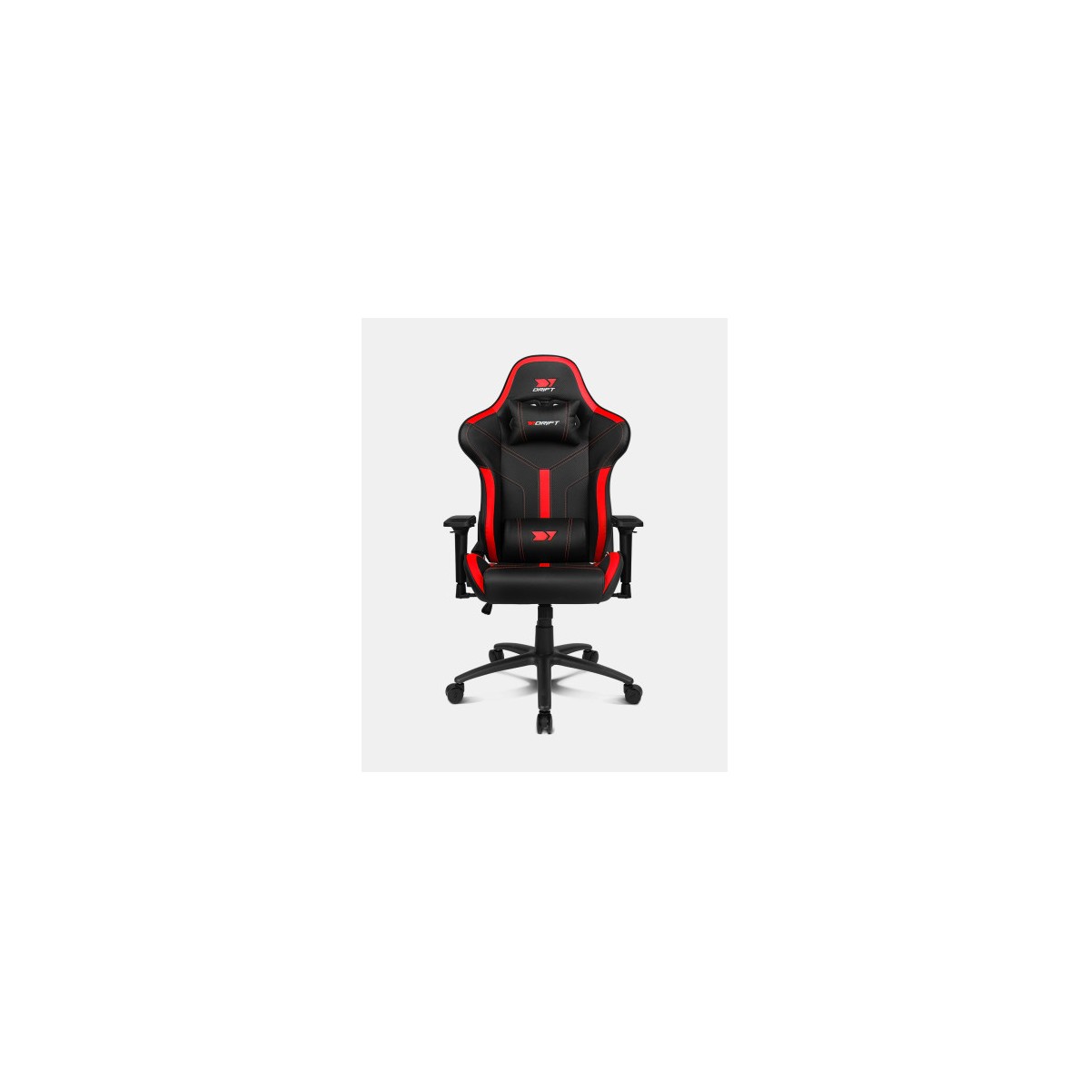 DRIFT DR350 Butaca para jugar Asiento acolchado Negro Rojo