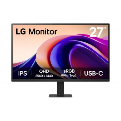 LG 27 QHD Monitor pantalla para PC 686 cm 27 2560 x 1440 Pixeles Quad HD Negro