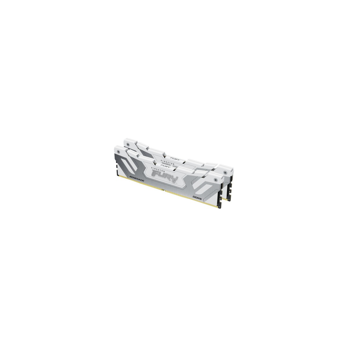 MEMORIA KINGSTON 48GB 8400MT S DDR5 CL40 CUDIMM KIT OF 2 FURY RENEGADE WHITE XMP KF584CU40RWK2 48