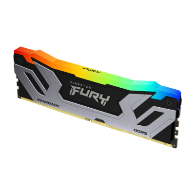 MEMORIA KINGSTON 24GB 8400MT S DDR5 CL40 CUDIMM FURY RENEGADE RGB SILVER XMP KF584CU40RSA 24