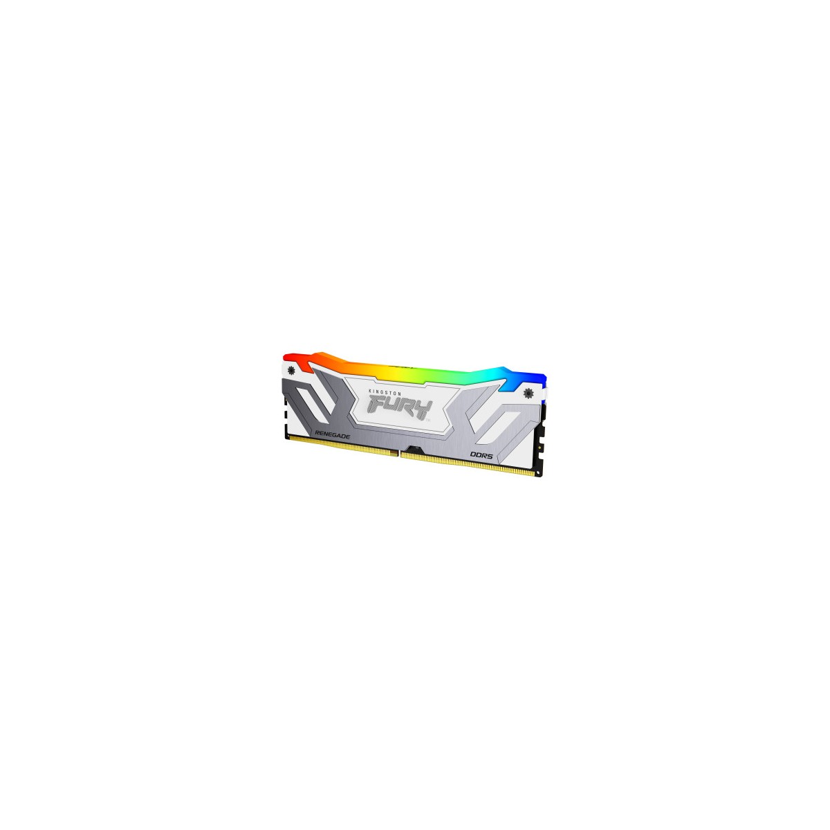 MEMORIA KINGSTON 24GB 8400MT S DDR5 CL40 CUDIMM FURY RENEGADE RGB WHITE XMP KF584CU40RWA 24
