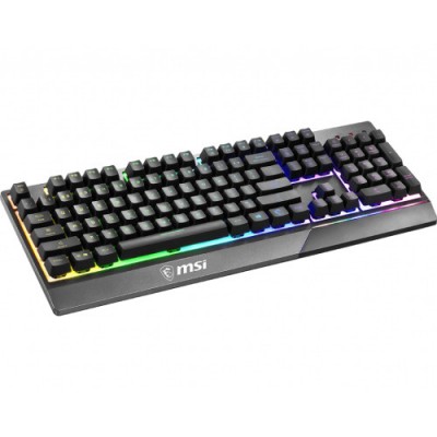 MSI Vigor GK30 teclado USB QWERTY Espanol Negro