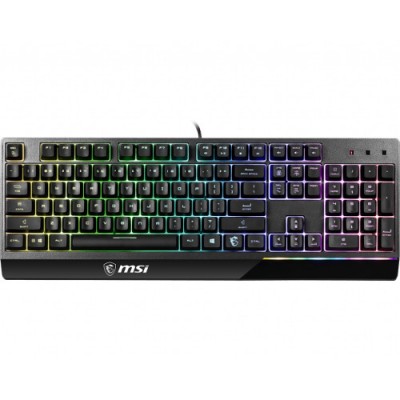 MSI Vigor GK30 teclado USB QWERTY Espanol Negro