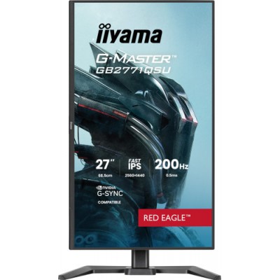 iiyama GB2771QSU B1 pantalla para PC 686 cm 27 2560 x 1440 Pixeles Wide Quad HD Negro