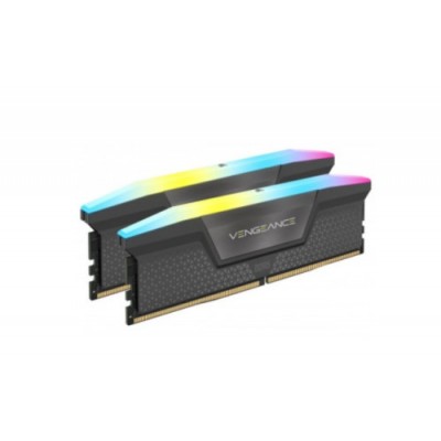 MEMORIA CORSAIR DDR5 16GB 2X8GB PC5600 VENGEANCE RGB CMH16GX5M2B5600Z40