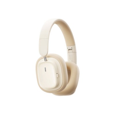 BASEUS BOWIE H1I NOISE CANCELLATION WIRELESS HEADPHONES STELLAR WHITE
