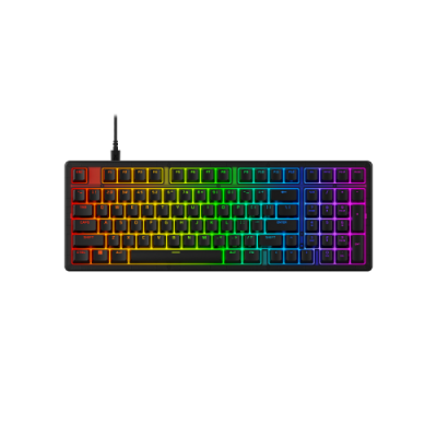 HyperX Origins 2 1800 teclado Juego USB Negro