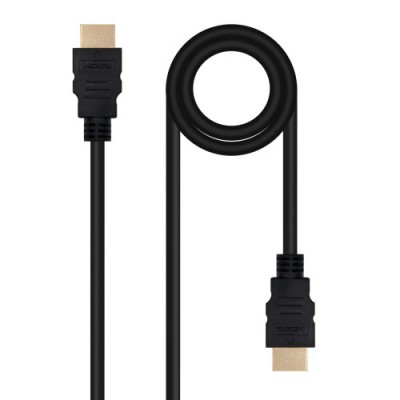 NANOCABLE CABLE HDMI V20 4K60HZ 18GBPS A M A M 2M NEGRO 10153802