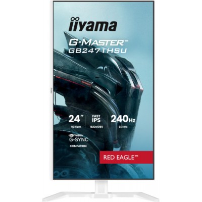 iiyama G MASTER GB2471HSU W1 pantalla para PC 605 cm 238 1920 x 1080 Pixeles Blanco