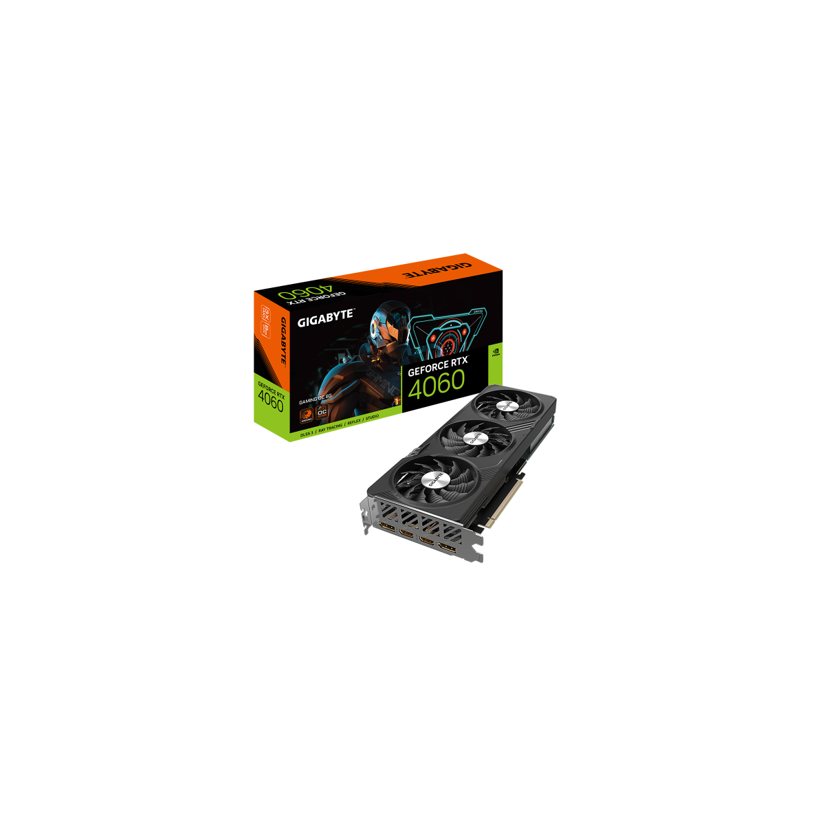 Gigabyte GeForce RTX 4060 GAMING OC 8G NVIDIA GeForce RTX 4060 8 GB GDDR6