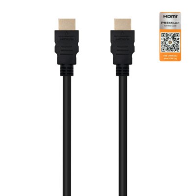 Nanocable HDMI V20 3m cable HDMI HDMI tipo A Estandar Negro