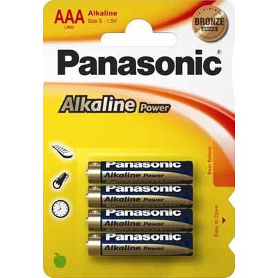 Panasonic LR03APB Bateria de un solo uso AAA Alcalino