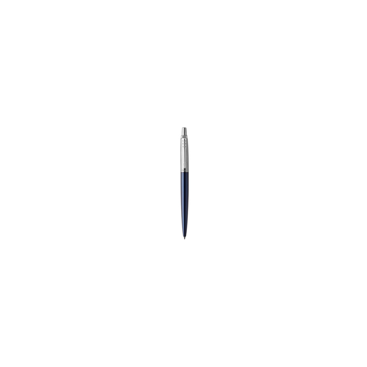 BOLiGRAFO RETRaCTIL JOTTER ROYAL AZUL CON BORDE CROMADO PUNTO MEDIO TINTA AZUL PARKER 1953186