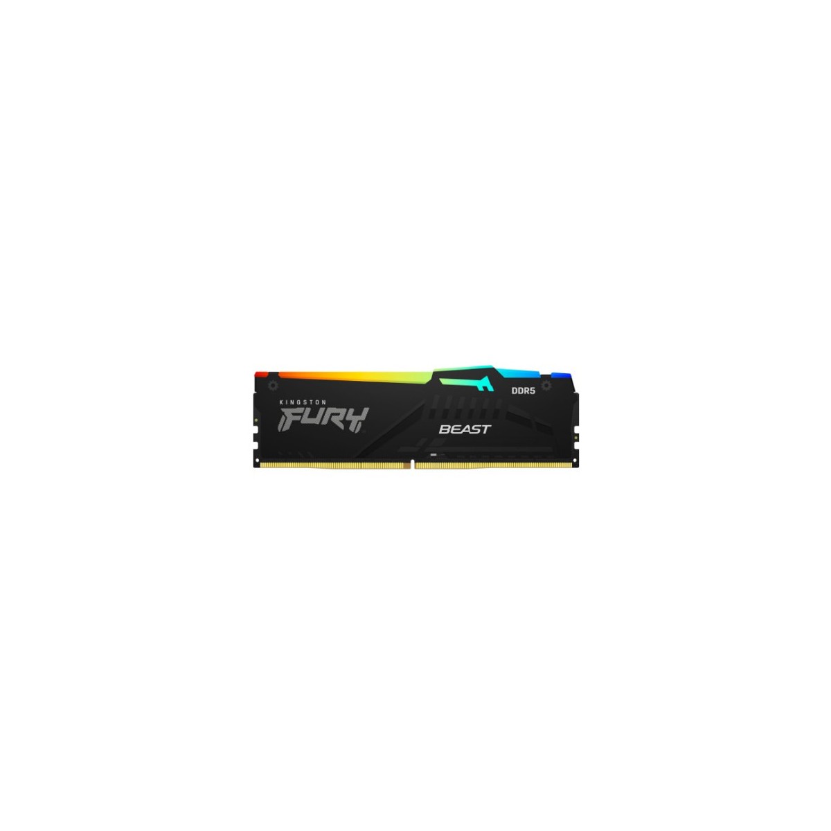 MEMORIA KINGSTON FURY BEAST RGB DDR5 16GB 5200MHZ CL40 KF5