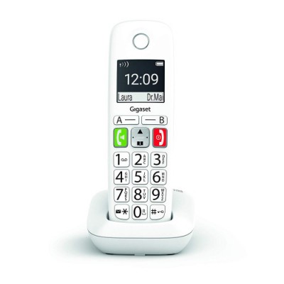 Gigaset E290 Telefono DECT analogico Identificador de llamadas Blanco