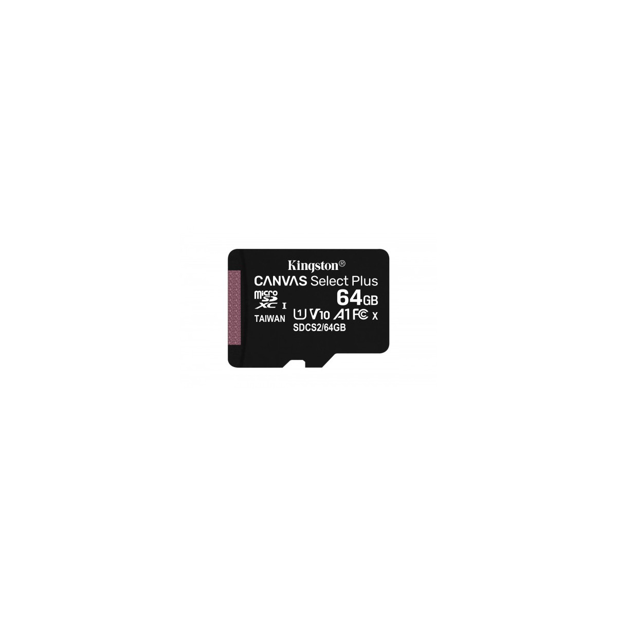 Kingston Technology Canvas Select Plus memoria flash 64 GB MicroSDXC Clase 10 UHS I
