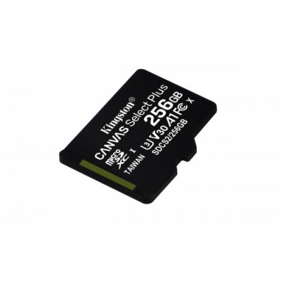 Kingston Technology Canvas Select Plus memoria flash 256 GB MicroSDXC Clase 10 UHS I