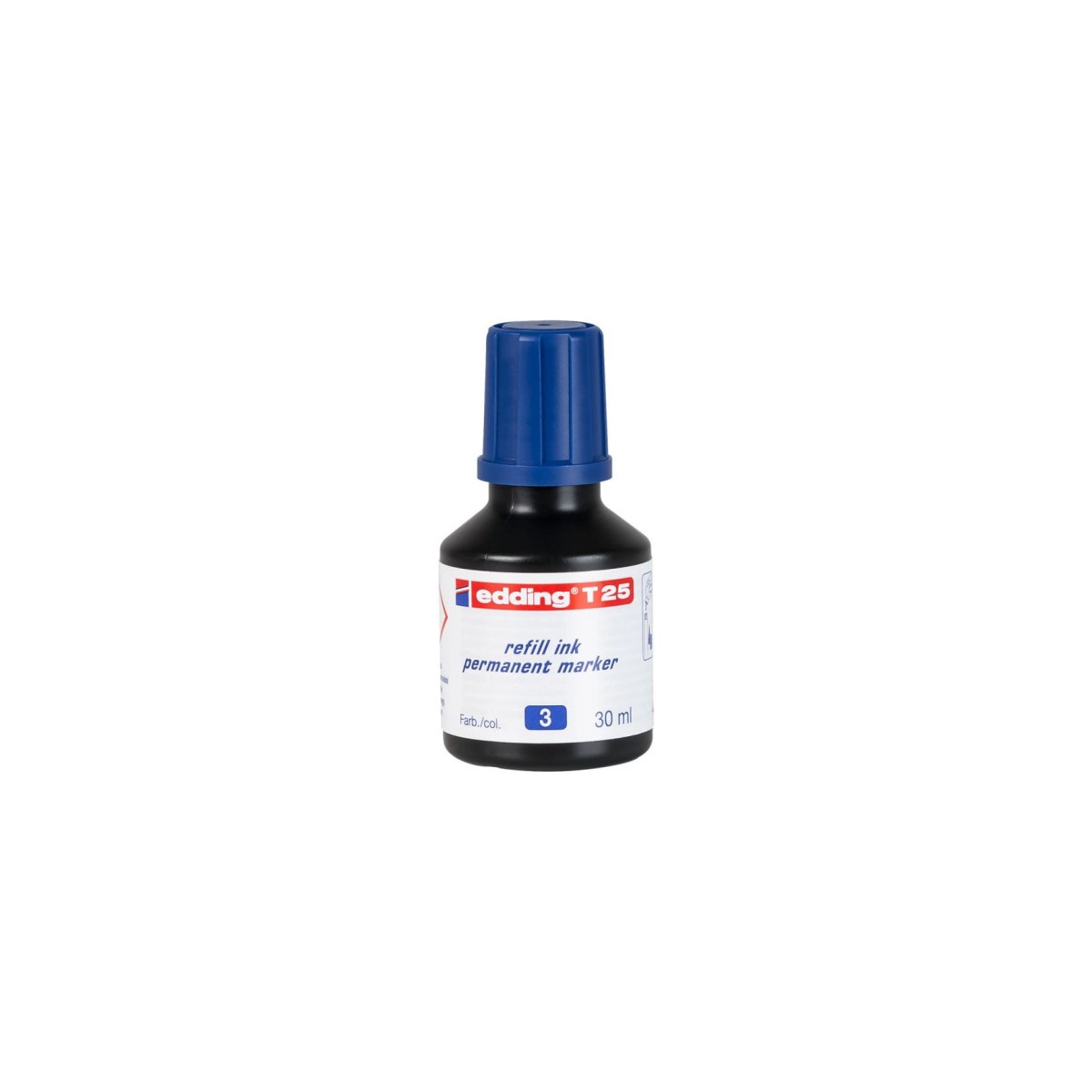 Edding T 25 recambio para marcador Azul 30 ml 1 piezas