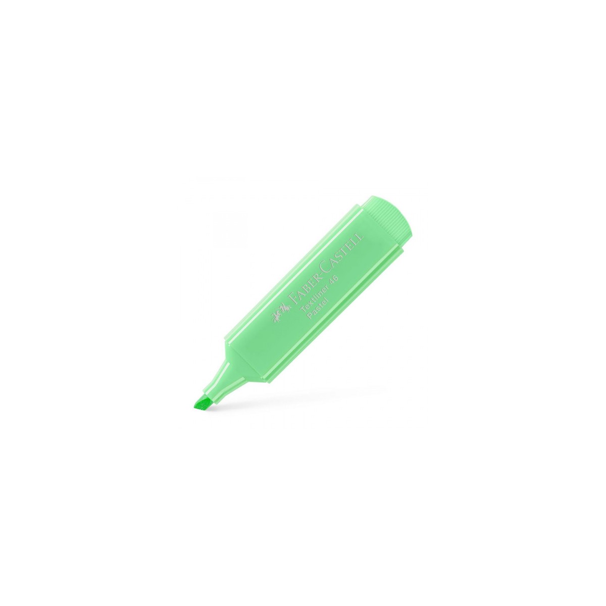 MARCADOR FLUOR TEXTLINER VERDE CLARO PASTEL FABER CASTELL 154666