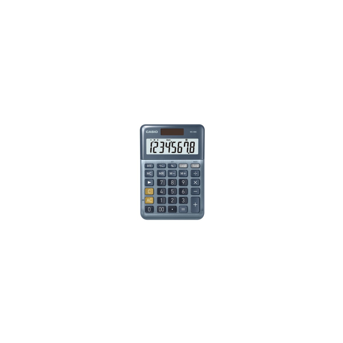 CALCULADORA DE SOBREMESA DE 8 DiGITOS CASIO MS 80E