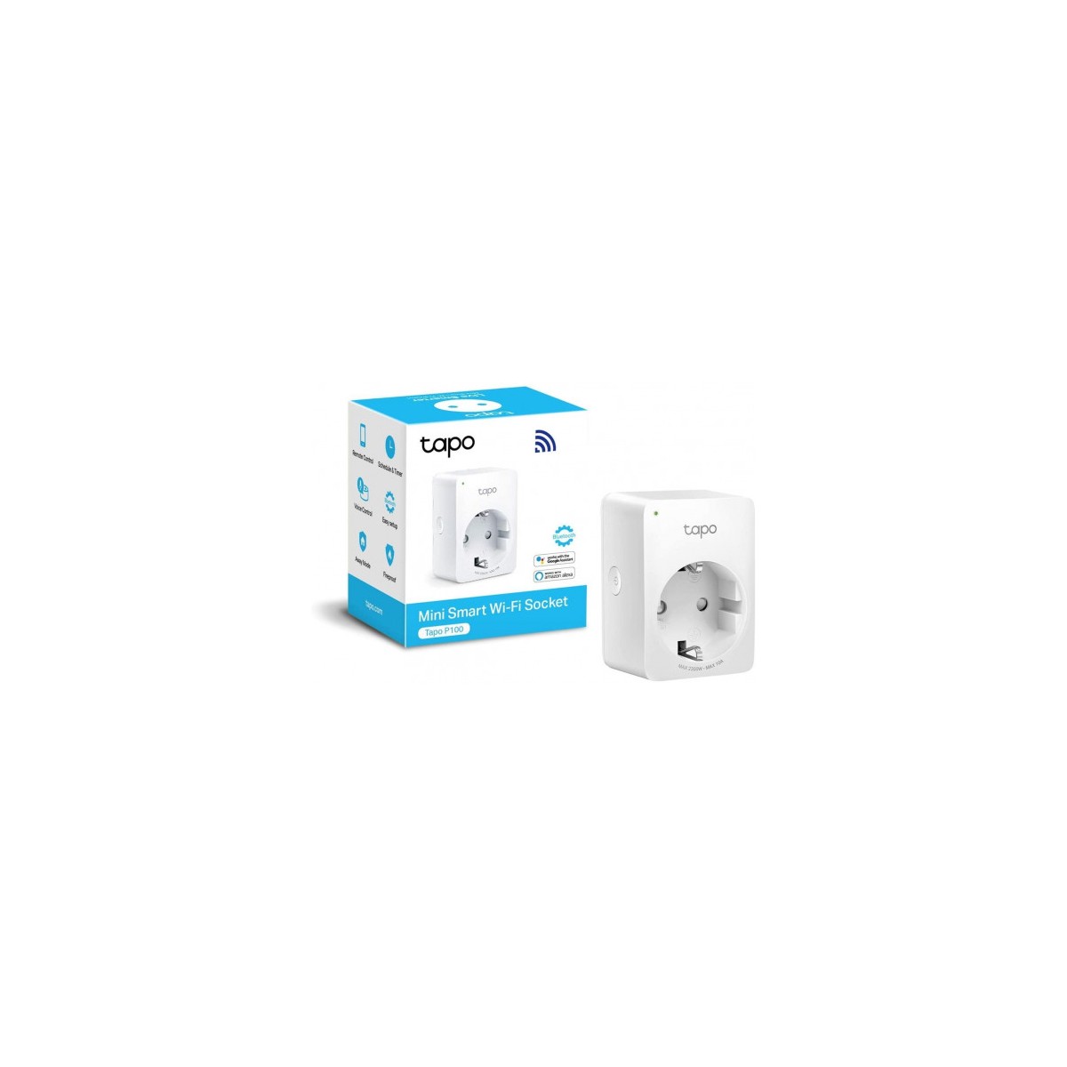 Tapo P100 enchufe inteligente 2300 W Blanco