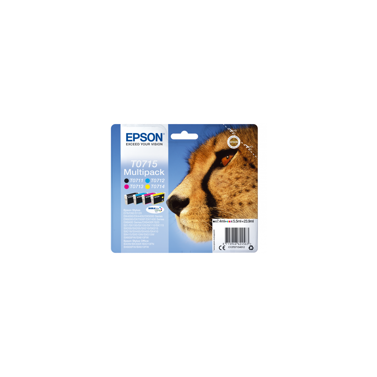Epson Multipack T0715 4 colores