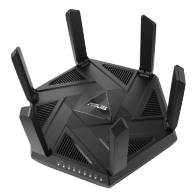 ASUS RT AXE7800 router inalambrico Tribanda 24 GHz 5 GHz 6 GHz Negro