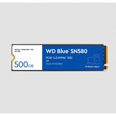 Western Digital Blue SN580 M2 500 GB PCI Express 40 TLC NVMe