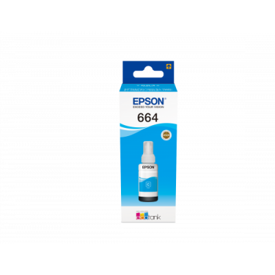 Epson 664 Ecotank Cyan ink bottle 70ml