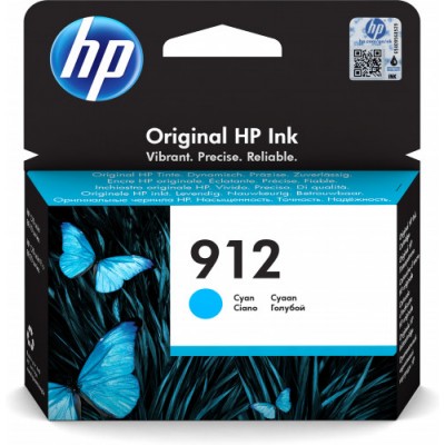 HP 912 CARTUCHO DE TINTA CIAN HP912 3YL77AE