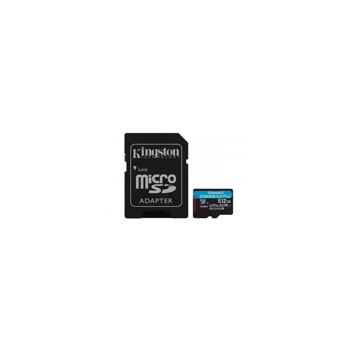 Kingston Technology Canvas Go Plus memoria flash 512 GB MicroSD Clase 10 UHS I