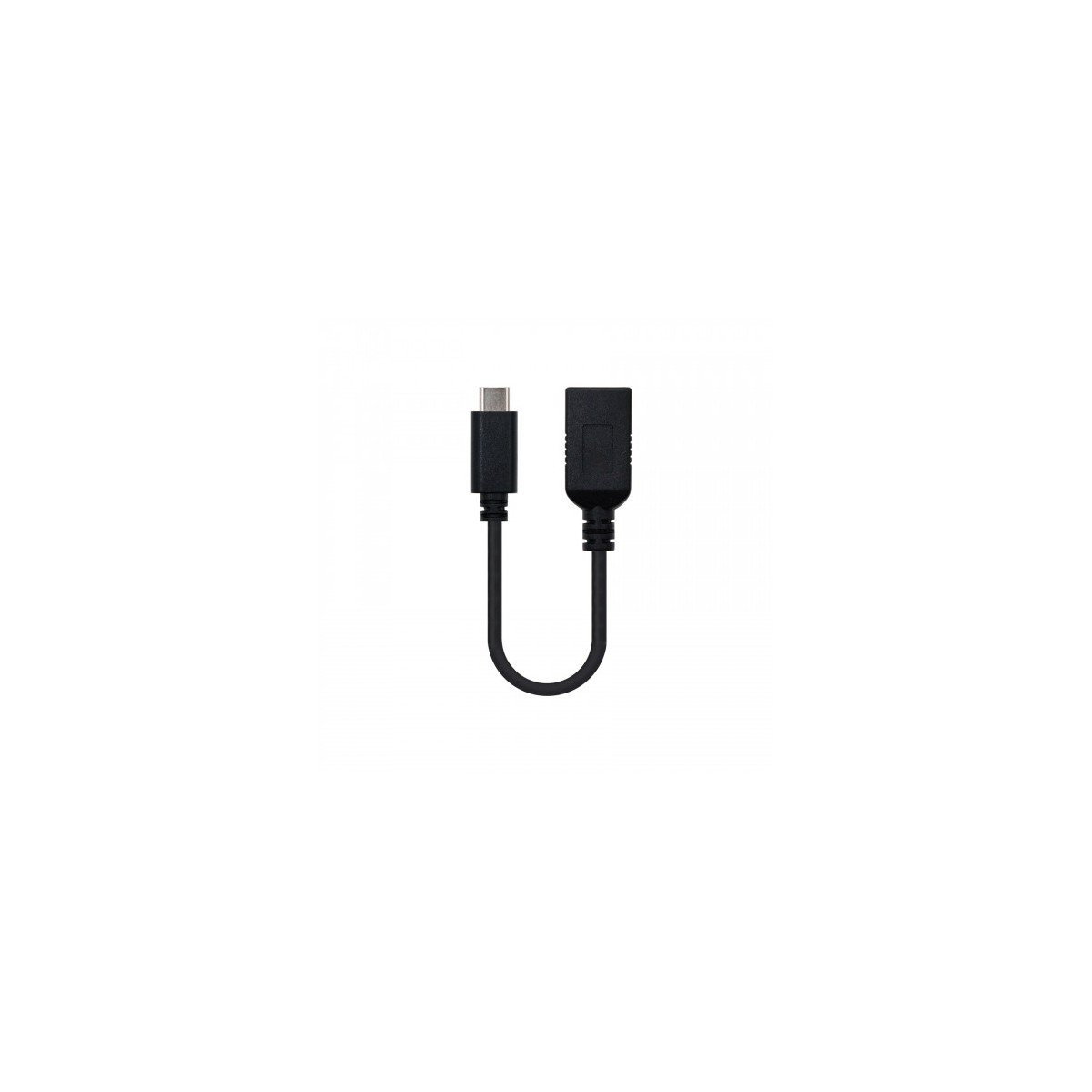 Nanocable USB 31 015m cable USB 015 m USB 32 Gen 2 31 Gen 2 USB A USB C Negro