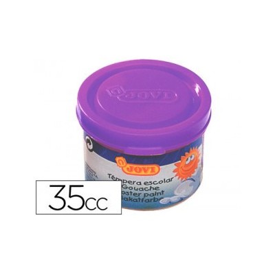 ESTUCHE TeMPERA ESCOLAR 5 BOTES 35 ML VIOLETA JOVI 50323