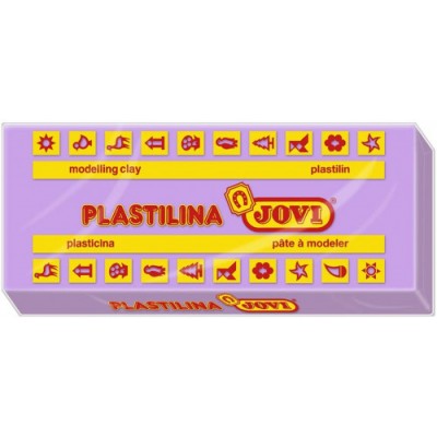 CAJA 15 PASTILLAS PLASTILINA 150 G LILA JOVI 7114