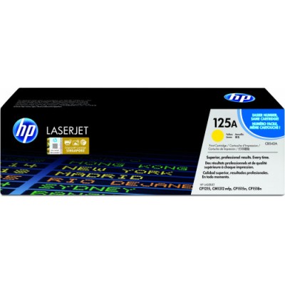 HP 125A TONER HP125A AMARILLO CB542A