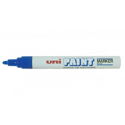 MARCADOR PERMANENTE PUNTA M 22 28MM AZUL UNI BALL 545558000