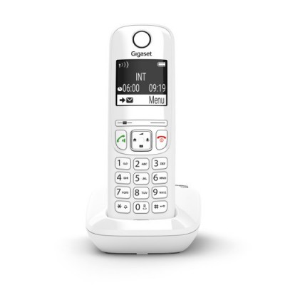 Gigaset AS690 Telefono DECT analogico Identificador de llamadas Blanco