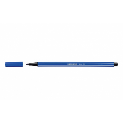 ROTULADOR PUNTA FIBRA MEDIA 1MM PEN 68 AZUL MARINO STABILO 68 32