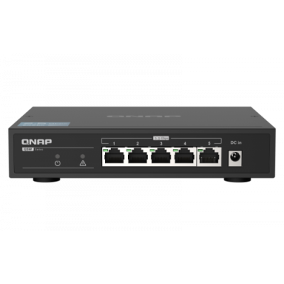 QNAP QSW 1105 5T switch No administrado Gigabit Ethernet 10 100 1000 Negro
