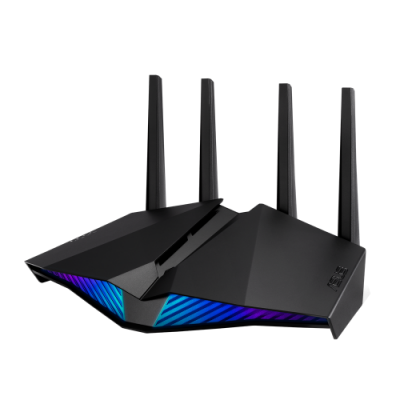 ASUS RT AX82U router inalambrico Doble banda 24 GHz 5 GHz Gigabit Ethernet Negro