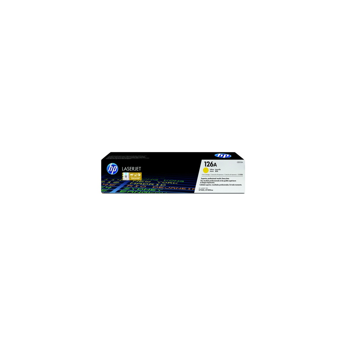 HP 126A TONER HP126A AMARILLO CE312A