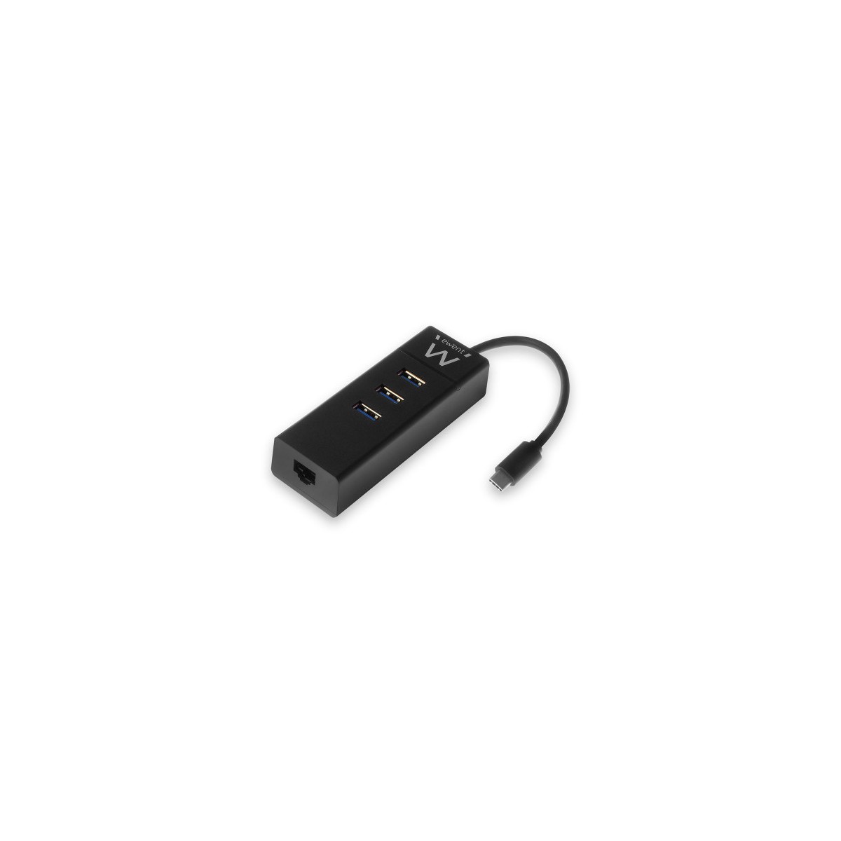 Ewent EW1141 hub de interfaz USB 32 Gen 1 31 Gen 1 Type C 5000 Mbit s Negro