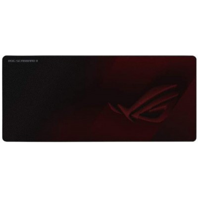 ASUS ROG Strix Scabbard II Alfombrilla de raton para juegos Negro Rojo